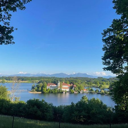 Seeblick Chiemgau, Haus Am Weinberg, 83370 Seeon Oberbayern Exterior photo