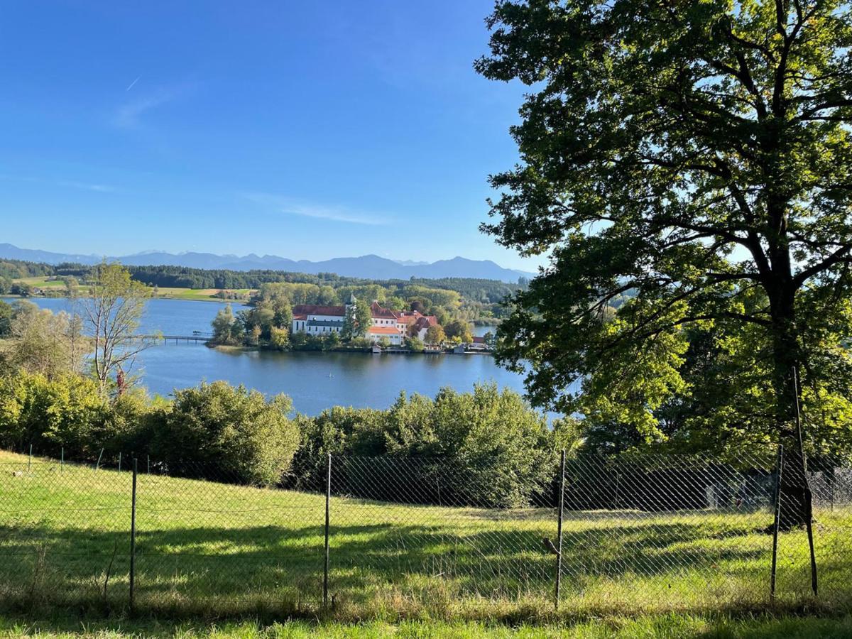 Seeblick Chiemgau, Haus Am Weinberg, 83370 Seeon Oberbayern Exterior photo